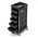 Тележка парикмахерская черная DY 527 black