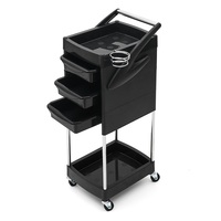 Тележка парикмахерская DY 528 black